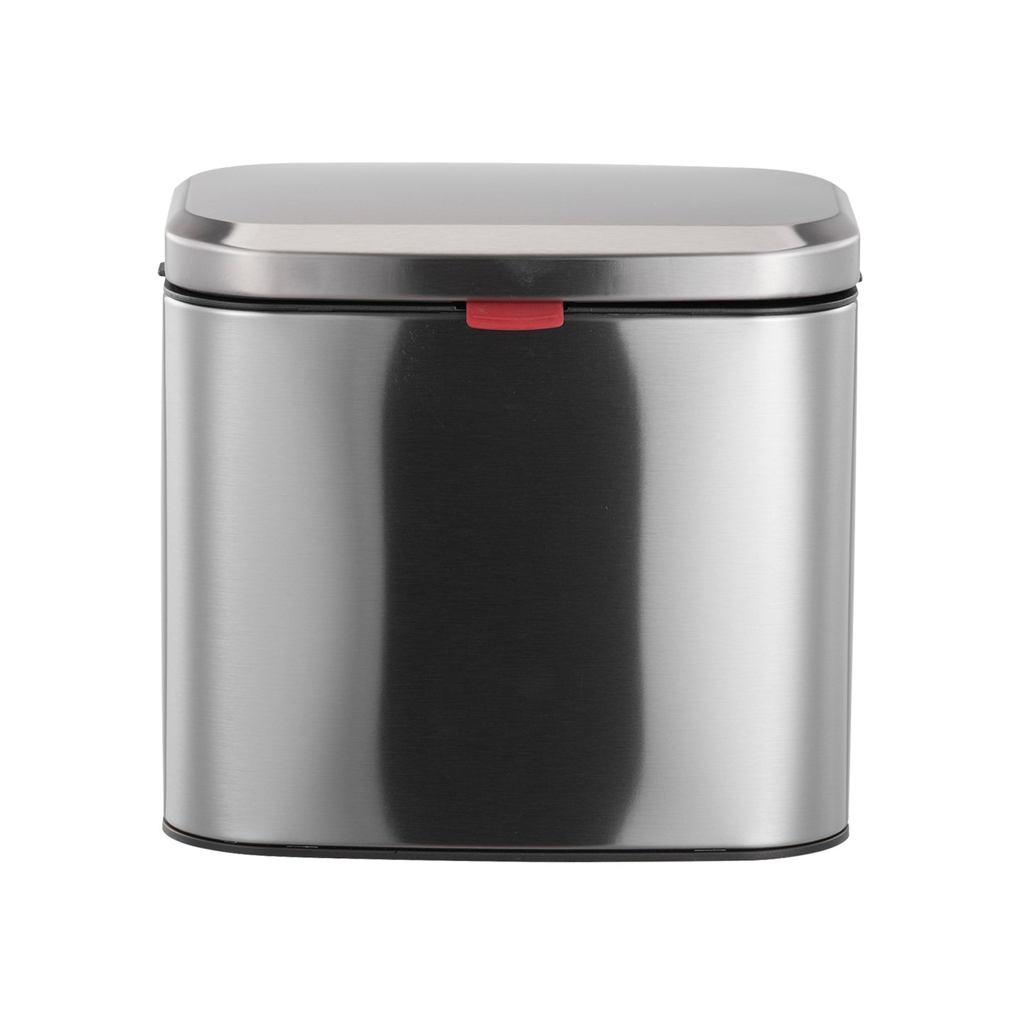 4L Stainless Steel Hanging Trash Bin with Lid Kitchen Garbage Can