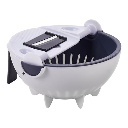 Multi-Function Vegetable Grater Set with Drain Basket